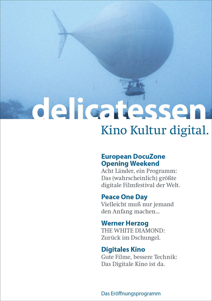 Delicatessen 11/2004 · Programmheft